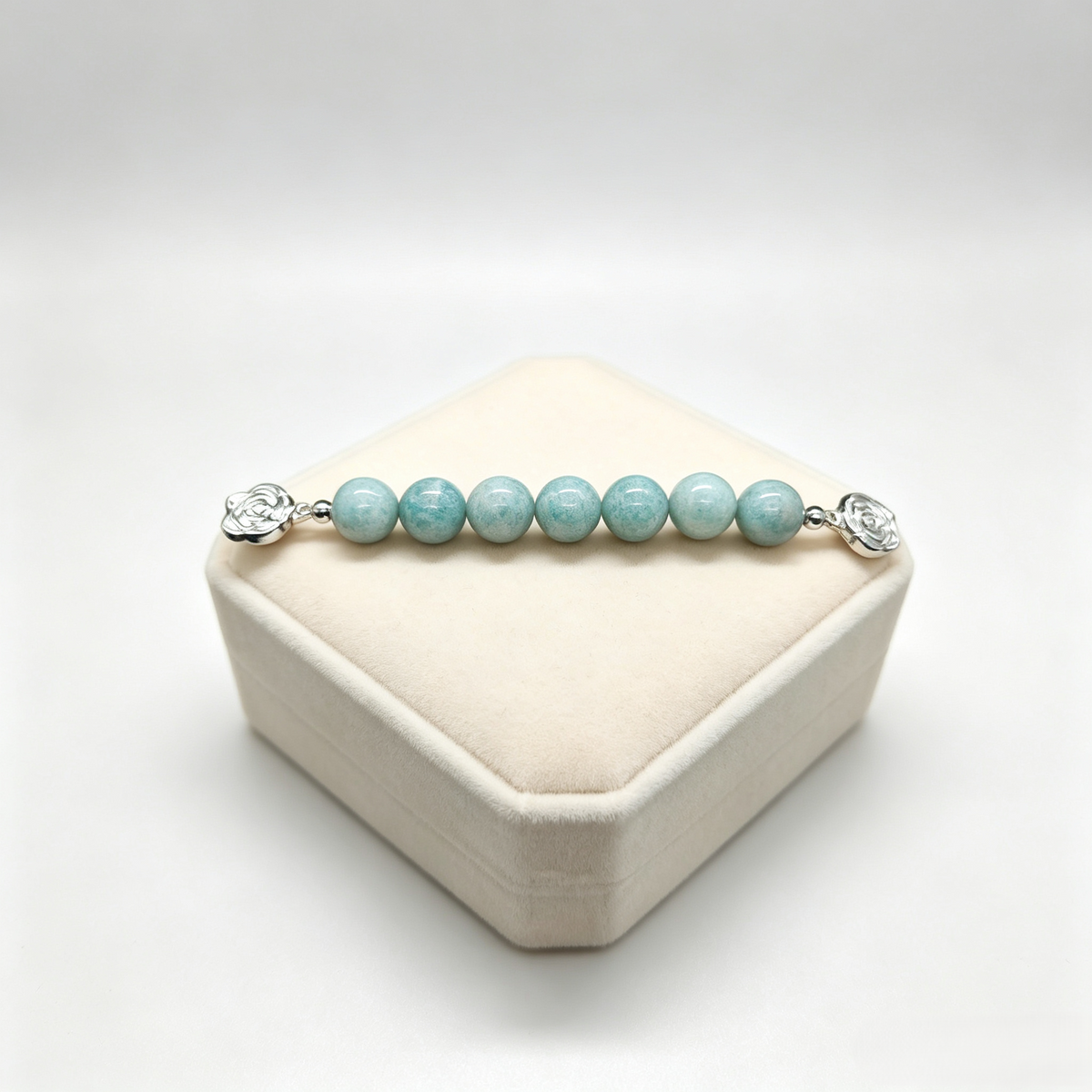 Jiowel Mix & Mag Amazonite + Apatite Bracelet